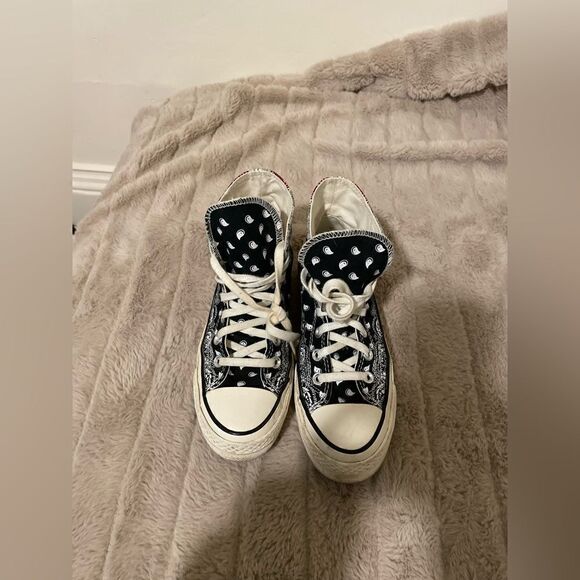 Converse Chuck Taylor All-Star 70s Hi Offspring Paisley Black - Picture 9 of 16